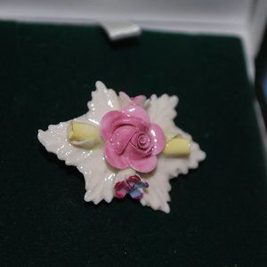 Donegal Belleek Brooch